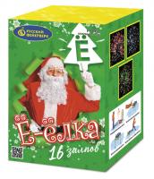 Ё-Ёлка Батарея салютов купить в Менделеевске | mendeleevsk.salutsklad.ru