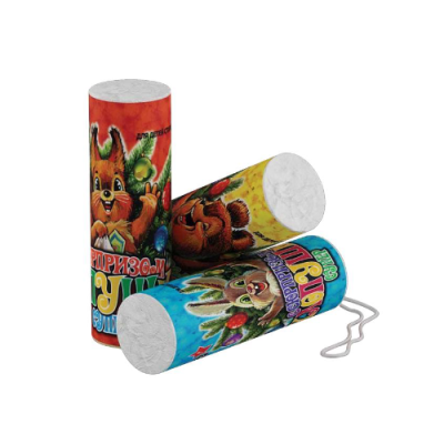 Супер с сюрпризом Хлопушки купить в Менделеевске | mendeleevsk.salutsklad.ru