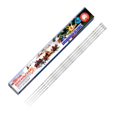 Новогодние 300-4 мм. Бенгальские огни купить в Менделеевске | mendeleevsk.salutsklad.ru