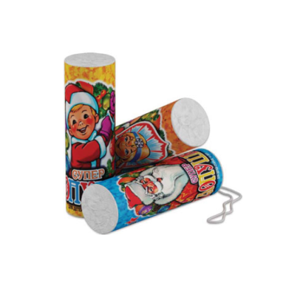 Супер с серпантином Хлопушки купить в Менделеевске | mendeleevsk.salutsklad.ru