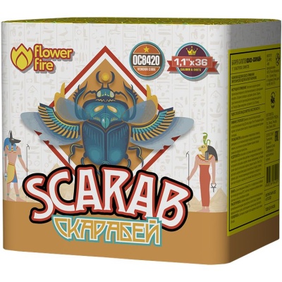 Скарабей Фейерверк купить в Менделеевске | mendeleevsk.salutsklad.ru