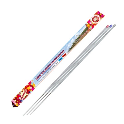 Триколор 400 мм. Бенгальские огни цветные купить в Менделеевске | mendeleevsk.salutsklad.ru